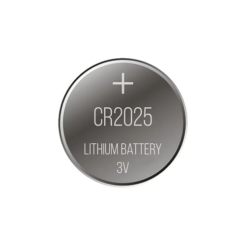 Pila de botón CR2025 de 3V, 2 Unidades, Ideal para Dispositivos electrónicos, Controles remotos y Juguetes.