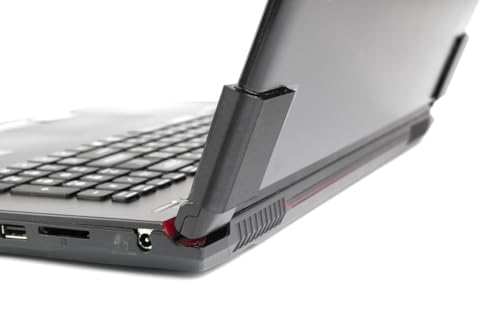 NetDan MSI GP72 Leopard Pro MS-1795 Zestaw naprawczy zawiasów pokrywy ekranu (górny, czarny)