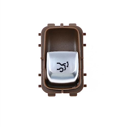 Bouton de commutateur commande fenêtre Mercedes C63 AMG console haut de gamme marron