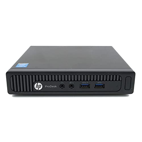 HP ProDesk 600 G1 DM Business PC Desktop Mini Tiny Micro MFF Computer Smart TV Core i3 4130 8GB RAM 120GB SSD WLAN Windows 10 Pro J7D33ET#ABU (Renewed)
