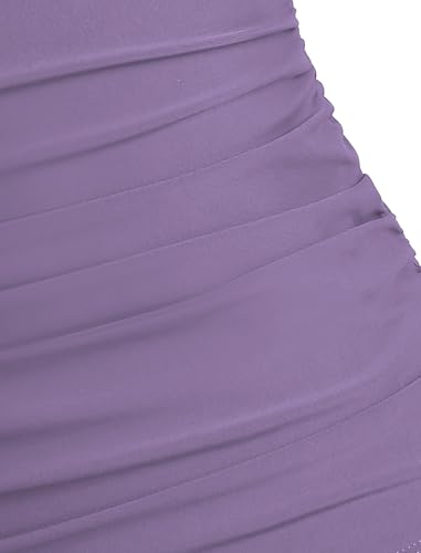Image of ZAFUL Womens Tankini Swimsuits V Neck Push Up Swim Top Color Block Tummy Control High Waisted Bathing Suits Swim Bottom