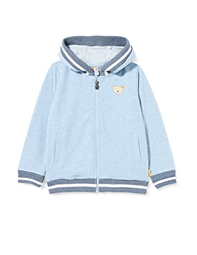 Preisvergleich Produktbild Steiff Jungen 113115 Sweatjacke, Kentucky Blue, 086