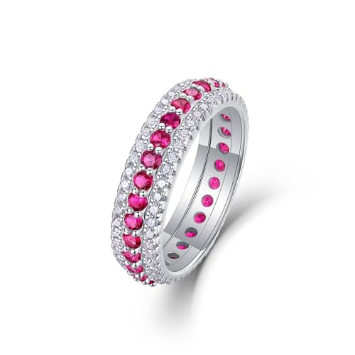 Ayoiow Pt950 Rings for Women Platinum image