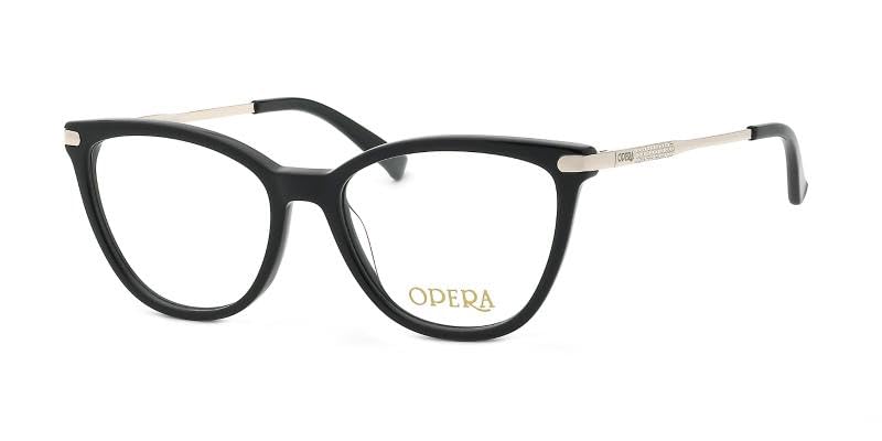 Gafas de vista CH496 Opera montura mujer aptas para todo tipo de lentes negro