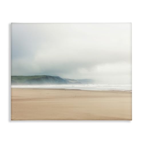 Stupell Industries Tranquil Beach Cliffside, 16 x 20 Inch Canvas Wall Art