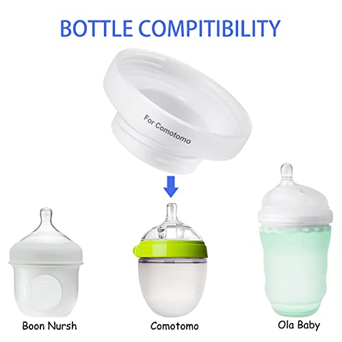 Mercalon Bottle Adapter, Portable Bottle Warmer Adapter For Comotomo, Ola Baby, Boon Nursh Baby Bottle -70Mm (Bottle Warmer Not Included) #TOP2