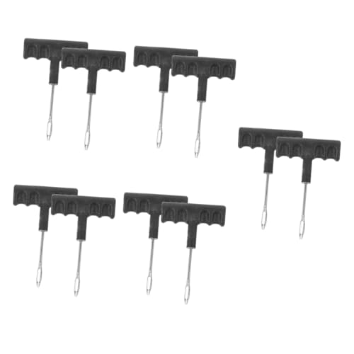 Cabilock 5sets Tire Plug Tool Kit Universal Car Tire Repair Set Puncture Fix for Vehicles 2pcs*5