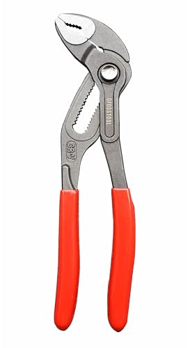 7-Inch Groove Joint Plier, Adjustable Pliers Multi-Purpose Water Pump Pliers, Tongue And Groove Plier, V-Jaw, Chrome-Vanadium Steel,Slip Joint Plier Set For Craftsman Lineman Engineer (7inch)