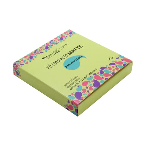 Pó Compacto Matte A Prova D'Água 202 Max Love