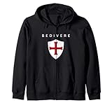 Disfraz de Bedivere. Disfraz clásico de héroe artúrico para Bedivere Sudadera con Capucha