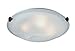 Artcraft Lighting Clip Flush 2-Light Flush Mount, Brushed Nickel