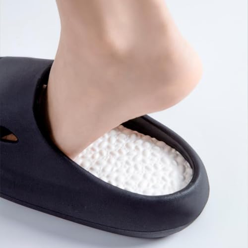 Cloud Slides for Women and Men,EVA Non-Slip Super Soft Quick Drying,Quick-drying Shower Slippers Bathroom Sandals Massage House Slides for Indoor Outdoor2