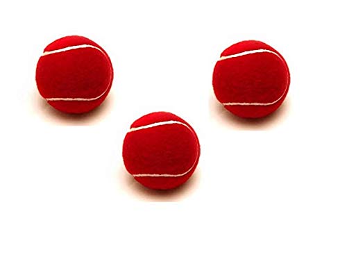 Advancedestore Rubber Sixer Cricket Tennis Balls for Junior, Pack of 3 (Maroon) - Standrard Size (B0863MGX41) Amazon Price History, Amazon Price Tracker