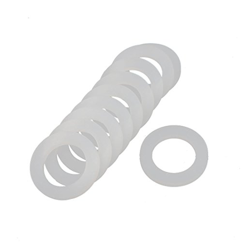 uxcell 21 x 31 x 3mm O-Ring Hose Gasket Flat Rubber Washer Lot for Water Heater 10pcs