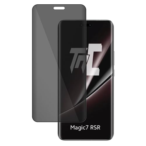 Verre trempé 3D Privacy Honor Magic 7 RSR film anti-espion noir