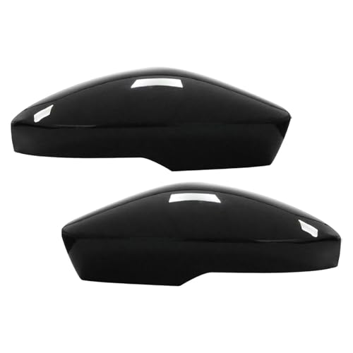 Coques de rétroviseurs noir brillant de qualité supérieure Octavia 5E