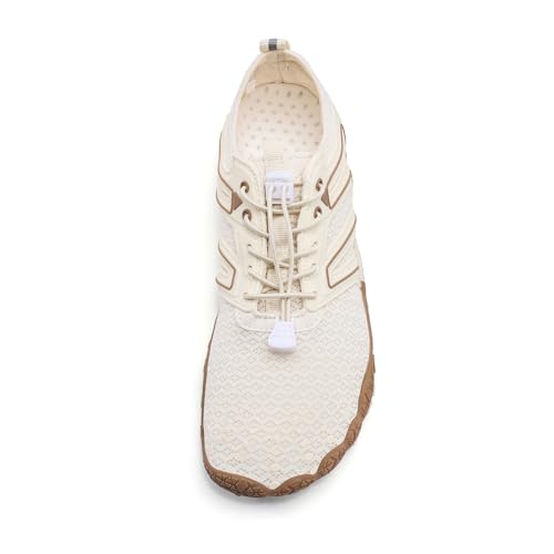 Image of Hiking Barefoot Shoes for Women Men Breathable & Non-Slip Athletic Barefoot Wide Toe Water Shoes Lightweight Perfect for Walking,Running,and Swimming