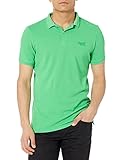 Superdry Men's S/S Vint Destroy Polo, Kelly Green, X-Large