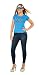 Marvel Rubie's Costume CO Women's Universe Captain America Dream Rhinestone T Shirt,Multi,Medium