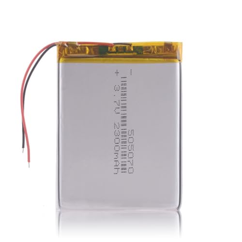 Batería 505070 3,7V 2300 mAh recargable LiPo de repuesto para tabletas y altavoces portátiles
