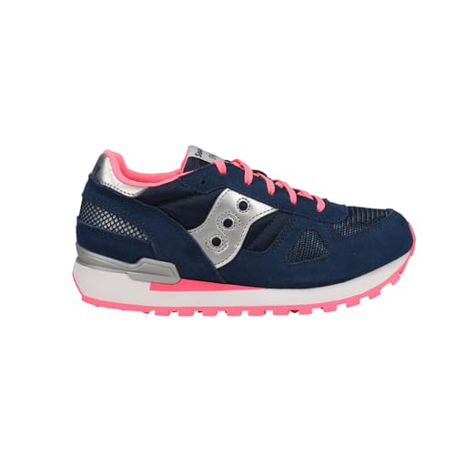 Saucony Kids Girls Shadow Original Lace Up Sneakers Shoes Casual - Blue