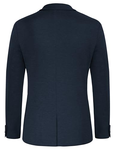 Image of PJ PAUL JONES Men's Casual Knit Blazer Suit Jackets Two Button Lightweight Unlined Sport Coat