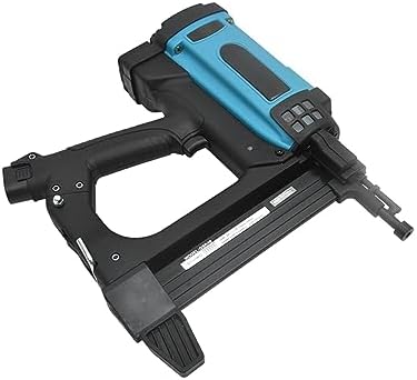 Pneumatic Nail Gun, Lithium Battery-Powered Electric Nail Gun, Pneumatic Stapler, Pneumatic Tool, Suitable for Frames and Cable Trays.
