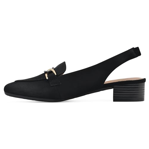 Image of WHITE MOUNTAIN Women's Boreal Low Block Loafer Heel