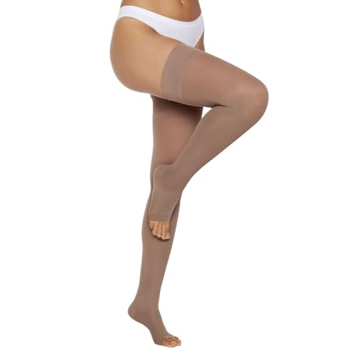 Meia Kendall 7/8 Alta Compressão sem ponteira 1713 Mel - M