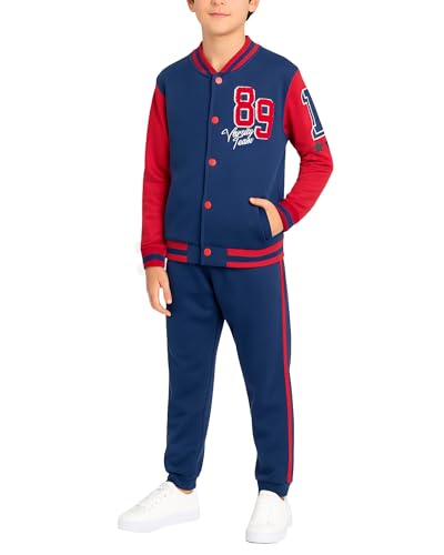 Nuovi ragazzi inverno autunno vesti Set felpa pantaloni tute bambini tuta sportiva abbigliamento per bambini 7 8 9 10 11 12 13 14 15 anni  1501