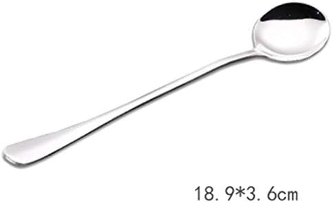 Spoons Spoon Long Handle Stainless Steel Coffee Spoon， Cold Drink Ice Cream Tea Spoon， Home Table Spoon Set Spoon