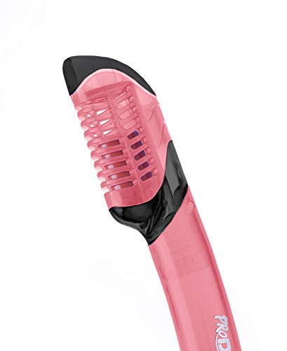 Premium Dry Top Snorkel Set - Impact Resistant Tempered Glass Diving Mask, Watertight and Anti-Fog Lens for Best Vision, Easy Adjustable Strap, Waterproof Gear Bag Included (Pink)