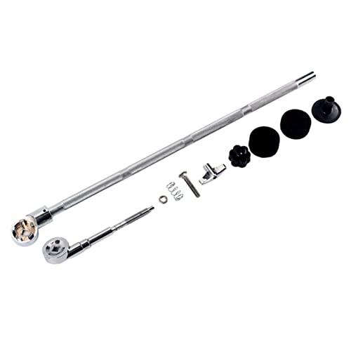 UPKOCH Drum Extension Clamp Holder para instrumentos de percusión Soporte robusto para accesorios de batería Reemplazo duradero para soporte de caja y tambores miniatura 4