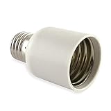 adaptador e27 para e40 Adaptador para bombillas LED para utilizar bombillas con casquillo E40 en portalámparas E27