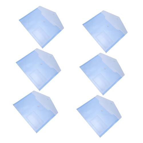 Sacoche de classement de bureau bleu Jojofuny pour documents A4