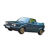  1:18 pour Golf Cabriolet 1990 Modèle De Voiture Classique en Alliage Collections Statiques Souvenirs Décoratifs Voiture Miniature De Collection