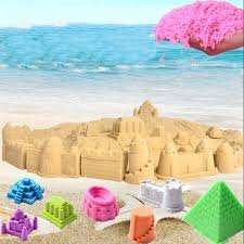 4square Moving Sand in beautiful bucket style box packing for 1 KG by dw 4
