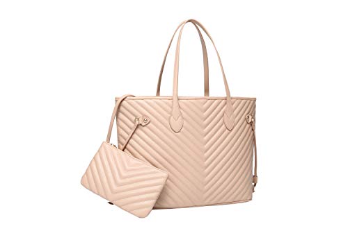 Bolso Tote de Viaje Daisy Rose con Clutch a Juego en Cuero Vegano PU miniatura 1