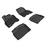 3D MAXpider L1NS09301509 Complete Set Custom Fit All-Weather Floor Mat for Select Nissan Leaf Models