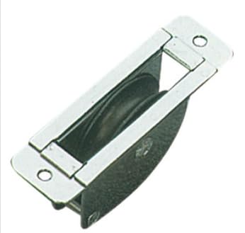 Poulie simple INOX encastrable Viadana 40x5 finition marine haute résistance