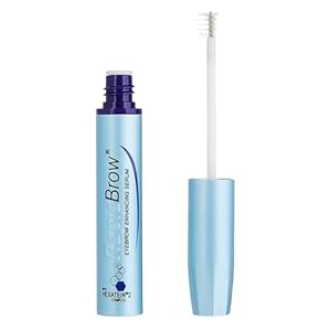 rapidBrow Eyebrow Enhancing Serum 3 mL – Hydrating Hair Serum for Visibly Thicker-Looking Brows with Hexatein 2 Complex