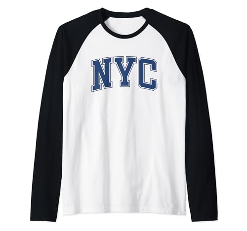 NYC T-Shirt | New York City T-Shirt Women Men Children Raglan Baseball Tee