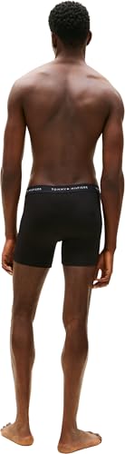 Tommy Hilfiger Boxer da Uomo 5P WB UM0UM03751, Nero (Nero/Nero/Nero/Nero/Nero), M - Immagine 1