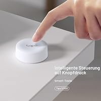 Tapo S200B - Intelligente Taste, benutzerdefinierte Aktionen, intelligente Gerätesteuerung, EIN-klick-Aktivierung, Lange Akkulaufzeit, Hub H100 erforderlich, Weiß – Ansicht 5