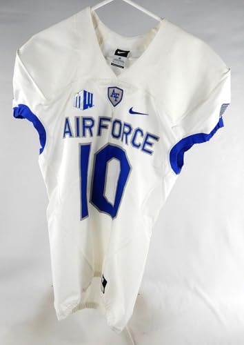 Air Force Falcons #10 Game Used Jersey NP Rem M 895 - College Game Used