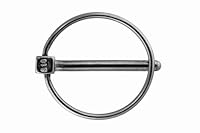 Klappsplint mit Ring 4,4mm, Edelstahl A4 AISI 316