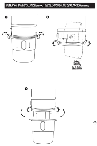 Beam Cv-1 Central Vacuum Filtration Bag #TOP1