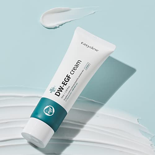 Easydew Dw-Egf Cream Limited 2.4 Oz - Anti-Aging Moisturizer With Human Epidermal Growth Factor & Hyaluronic Acid Collagen To Rejuvenate & Regenerate Cells,Softer Skin, Light Weight Refreshing Cream #TOP4