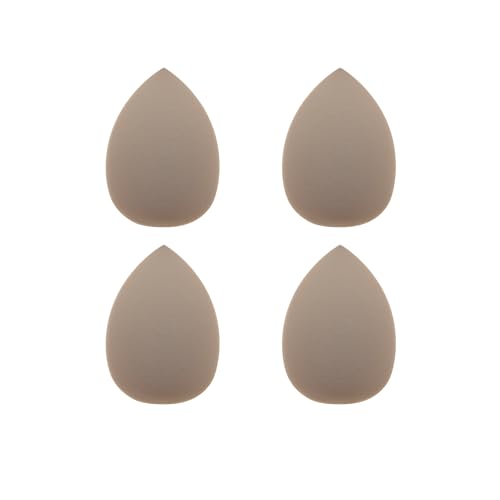 Danielle Creations - Juego de 4 esponjas de maquillaje aplicadoras de color gris