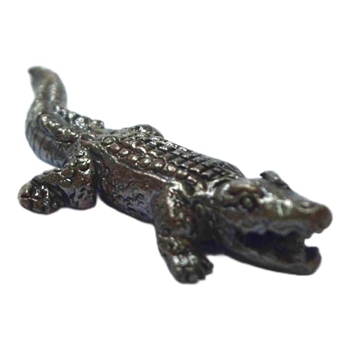 Thai Magic Jewelry Mini Crocodile Pendant Lp Sanit Thai Strong Magic Life Protection Amulets